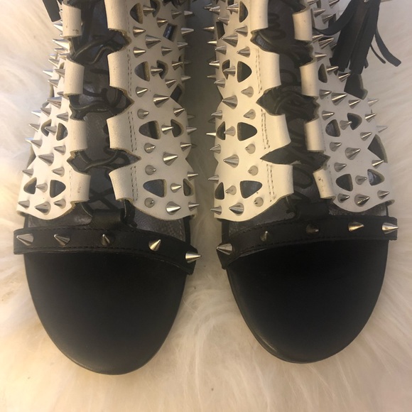 Sam Edelman Spiked Gladiator Sandals - Picture 3 of 6